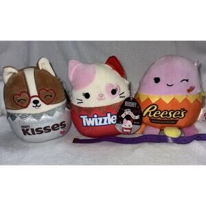Squishmallow 5” Hershey’s Bundle